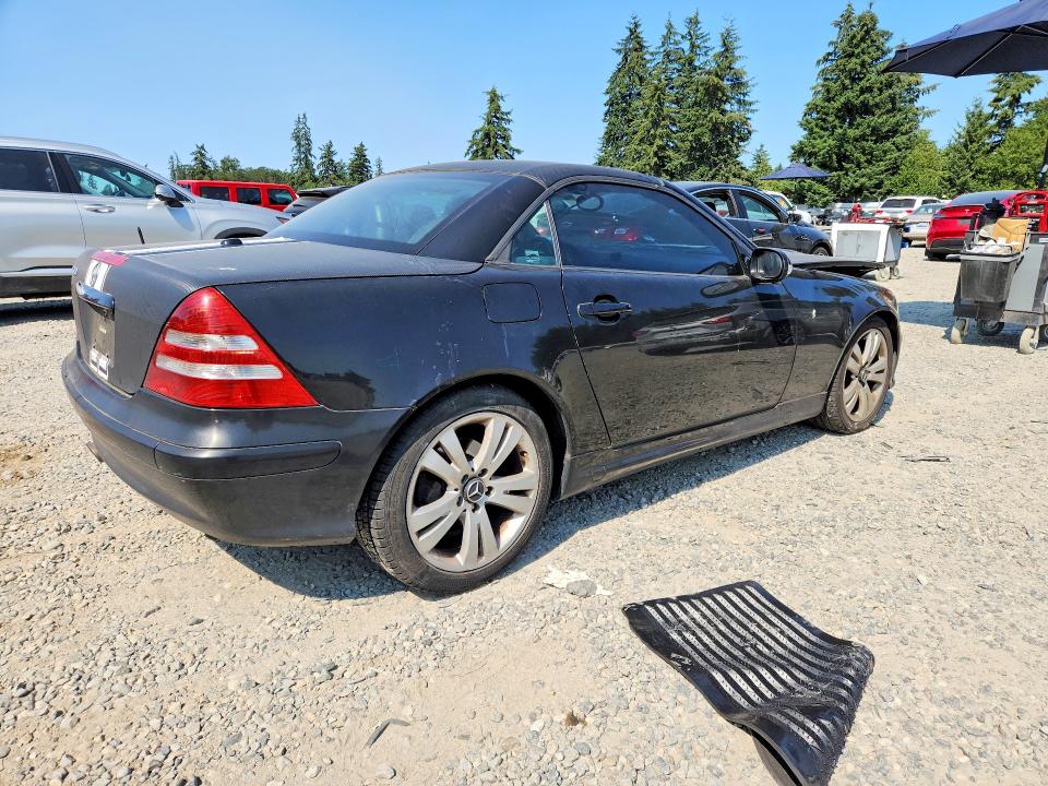 2001 Mercedes-benz Slk-class VIN WDBKK65F51F225742 COPART salvage auction — FRONT END, Wa - Bill Of Sale, sold $275 on 2026-07-31 (photo 3)