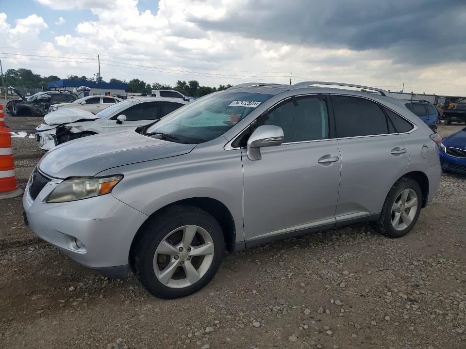 2010 Lexus Rx 350 VIN 2T2BK1BA4AC012069 COPART salvage auction — MECHANICAL, TX - CERTIFICATE OF TITLE, sold $750 on 2026-07-09 (photo 1)