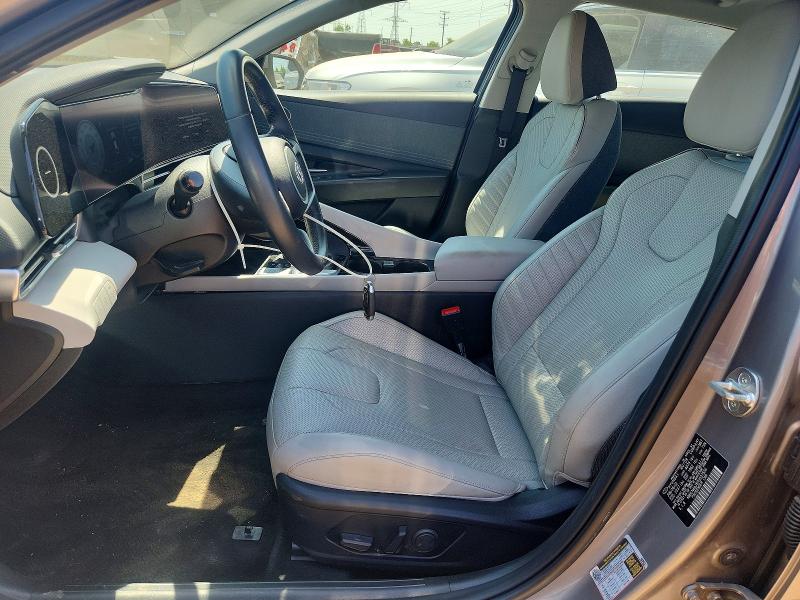 2023 Hyundai Elantra VIN KMHLN4AJ5PU037556 COPART salvage auction — REAR END, In - Cert Of Title - Rebuilt Vehicl, sold $7,500 on 2026-07-28 (photo 7)