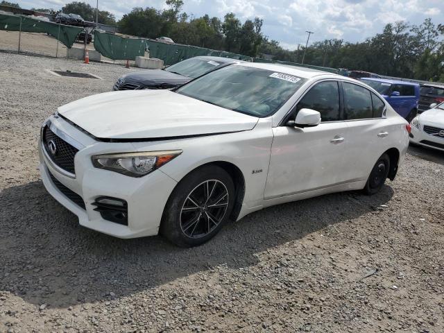 2016 Infiniti Q50 VIN JN1FV7AP4GM421421 COPART salvage auction — SIDE, Fl - Cert Of Title-Rebuilt, sold $1,200 on 2026-07-28 (photo 1)