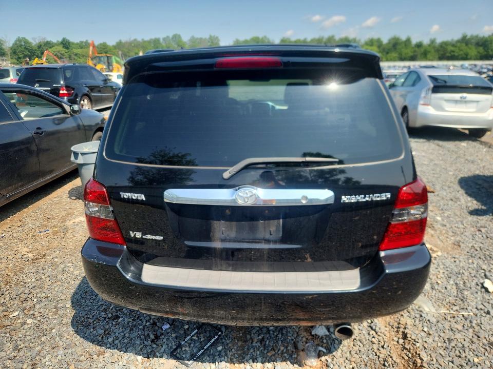2006 Toyota Highlander VIN JTEEP21AX60173226 COPART salvage auction — MINOR DENT/SCRATCHES, NJ - CERTIFICATE OF TITLE, sold $525 on 2026-07-31 (photo 6)