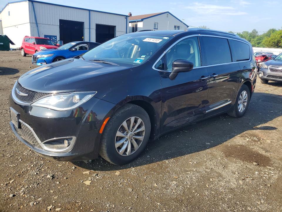 2019 Chrysler Pacifica VIN 2C4RC1BG9KR526084 COPART salvage auction — SIDE, Nj - Cert Of Title-Salvage, sold $3,300 on 2026-09-21 (photo 1)