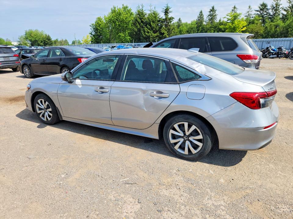 2022 Honda Civic VIN 2HGFE2F2XNH117458 COPART salvage auction — SIDE, ON - PERMIT NO BRAND - UNFIT, sold $250 on 2026-07-28 (photo 2)