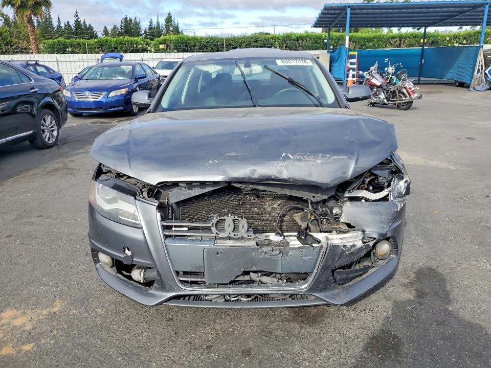 2012 Audi A4 VIN WAUKFAFL7CA120341 COPART salvage auction — FRONT END, Ca - Salvage Certificate, sold $475 on 2026-07-14 (photo 5)