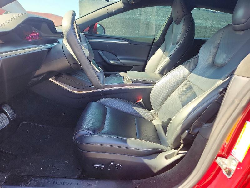 2022 Tesla Model s VIN 5YJSA1E68NF477518 COPART salvage auction — FRONT END, Fl - Cert Of Title Slvg Rebuildable, sold $20,200 on 2026-07-30 (photo 7)