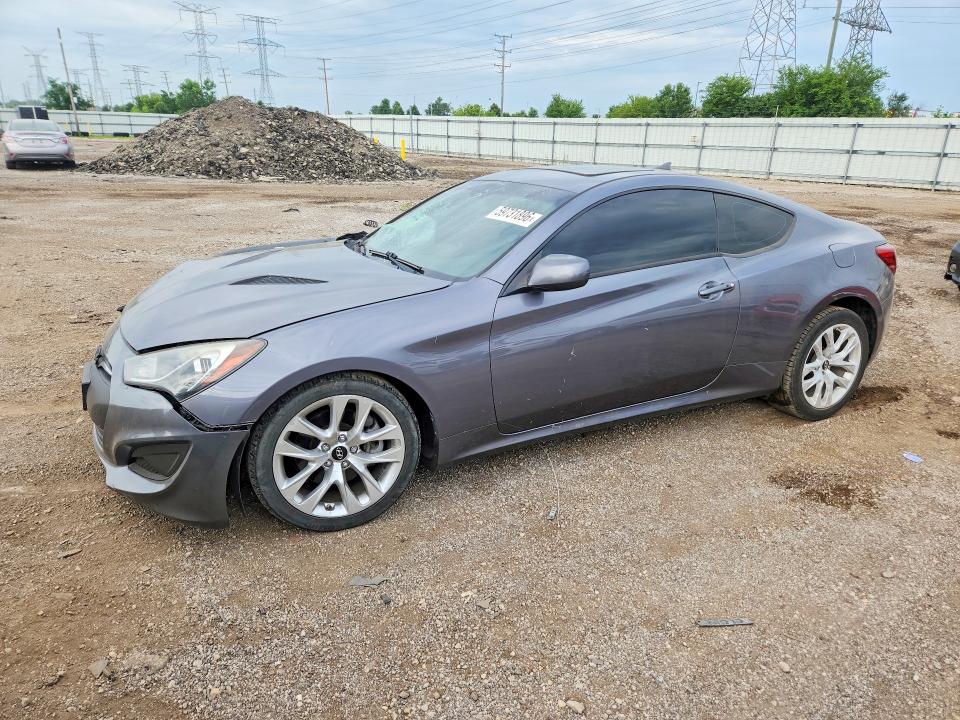 2013 Hyundai Genesis coupe VIN KMHHT6KD1DU112331 COPART salvage auction — FRONT END, Il - Certificate Of Title, sold $700 on 2026-07-28 (photo 1)