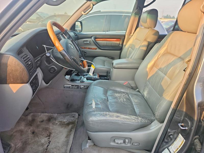 2005 Lexus Lx 470 VIN JTJHT00W853551391 COPART salvage auction — MINOR DENT/SCRATCHES, WI - CERTIFICATE OF TITLE (P), sold $6,300 on 2026-07-28 (photo 7)