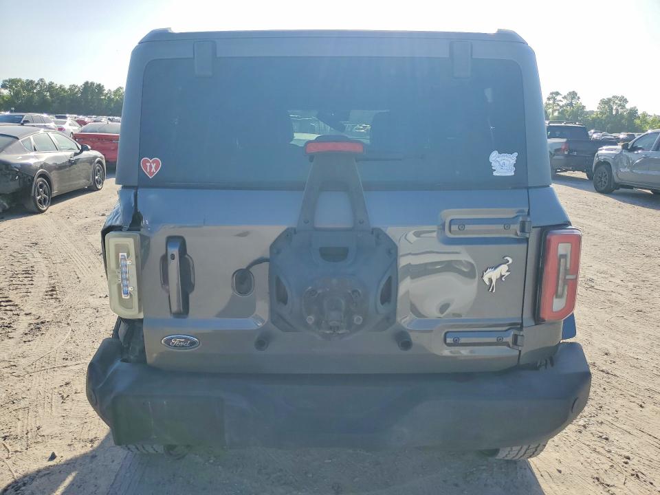 2024 Ford Bronco VIN 1FMDE8BHXRLA46687 COPART salvage auction — SIDE, Tx - Certificate Of Title, sold $17,400 on 2026-07-28 (photo 6)