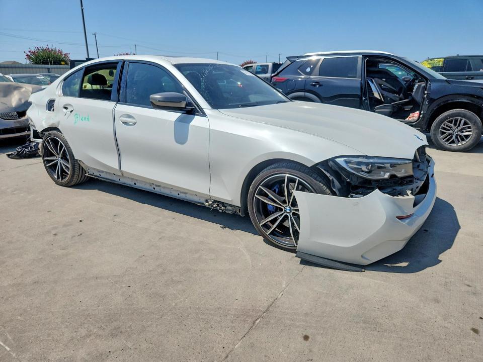 2020 BMW M3 VIN WBA5U7C00LAF53955 COPART salvage auction — REAR END, Tx - Salvage Vehicle Title, sold $16,300 on 2026-08-27 (photo 4)