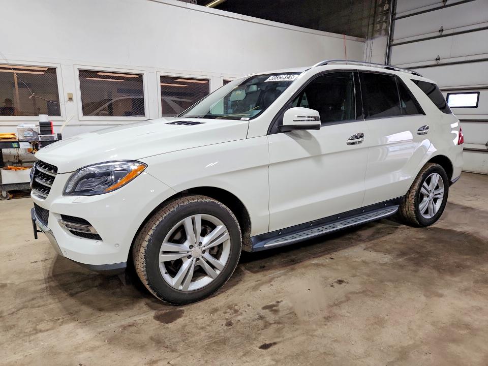 2013 Mercedes-benz M-klasse VIN 4JGDA5HB0DA207548 COPART salvage auction — HAIL, Mn - Cert Of Title-Salvage, sold $6,400 on 2026-08-04 (photo 1)