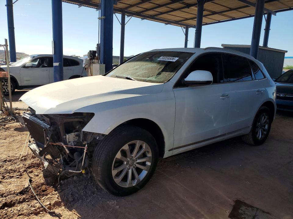 2015 Audi Q5 VIN WA1CFAFP8FA036070 COPART salvage auction — FRONT END, Az - Cert Of Title - Salvage, sold $175 on 2026-07-28 (photo 1)