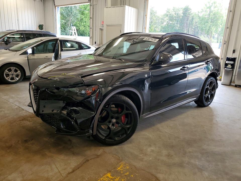 2024 Alfa romeo Stelvio VIN ZASPAKBN8R7D85240 — COPART salvage auction photo