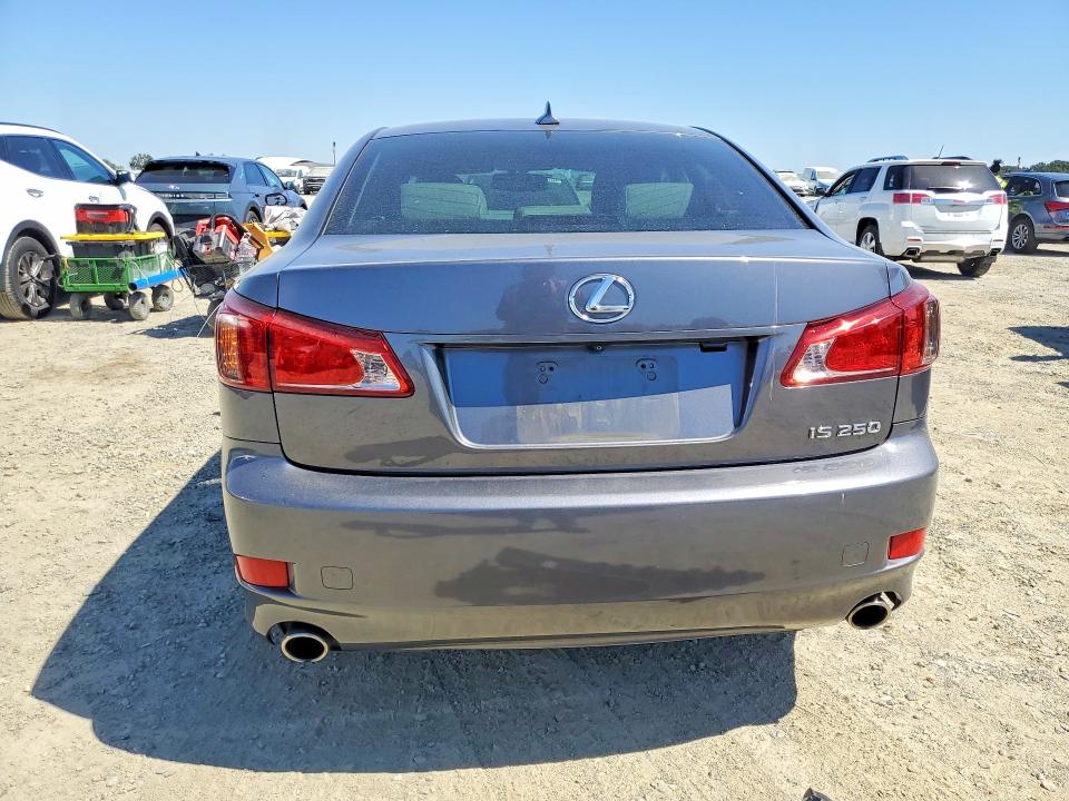 2013 Lexus Is 250 VIN JTHBF5C24D5189633 COPART salvage auction — FRONT END, CA - SALVAGE CERTIFICATE, sold $25 on 2026-07-30 (photo 6)