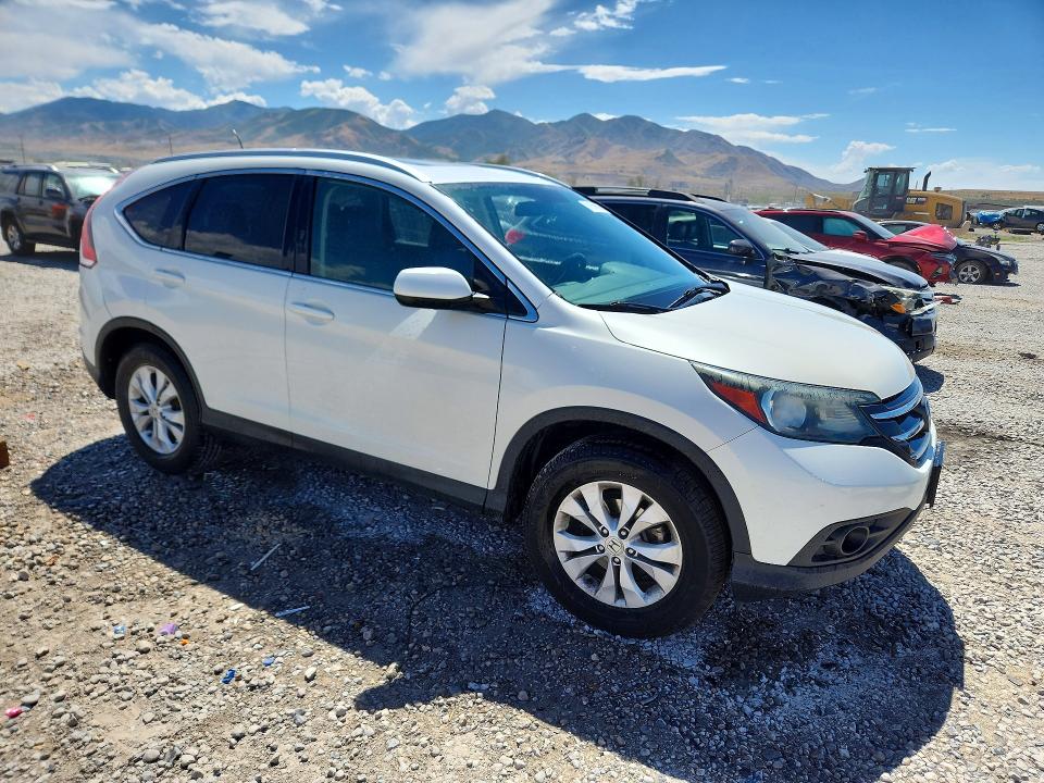 2014 Honda Cr-v VIN 5J6RM4H78EL076084 COPART salvage auction — REAR END, Ut - Salvage Certificate, sold $2,350 on 2026-07-24 (photo 4)