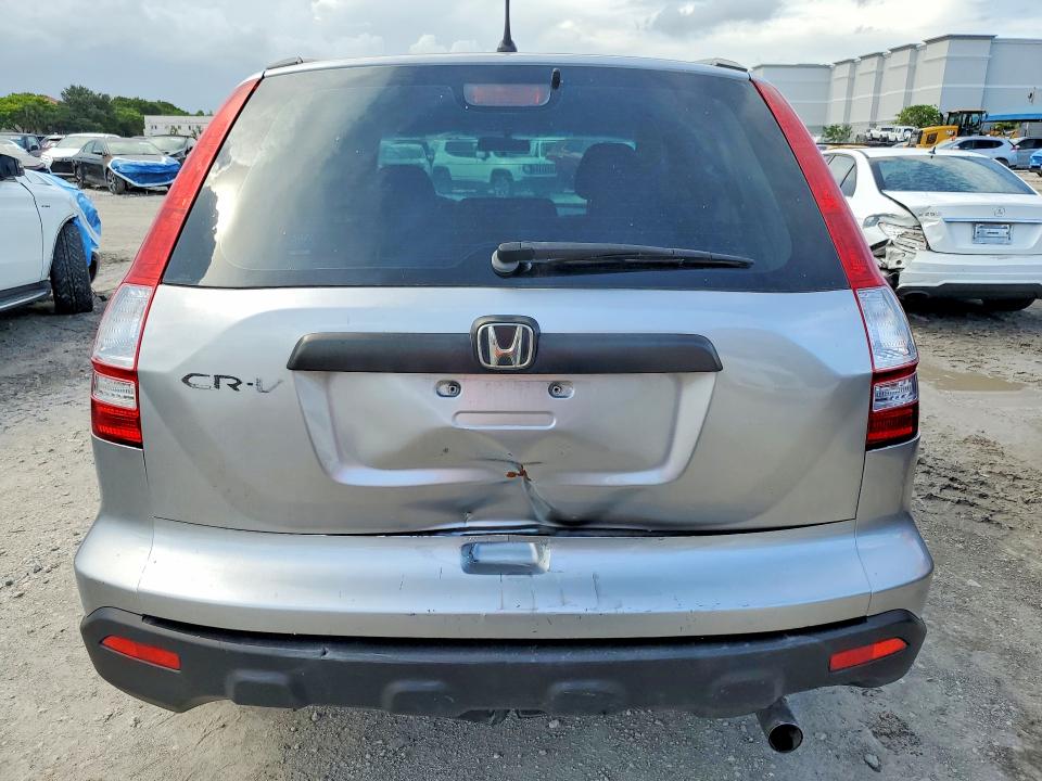 2007 Honda Cr-v VIN JHLRE383X7C058587 COPART salvage auction — REAR END, Fl - Cert Of Title Slvg Rebuildable, sold $2,100 on 2026-07-17 (photo 6)