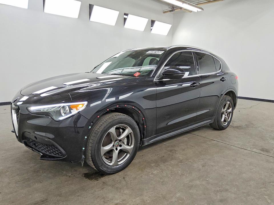 2021 Alfa romeo Stelvio VIN ZASPAKAN6M7D11339 COPART salvage auction — REAR END, Il - Certificate Of Title, sold $11,800 on 2026-08-11 (photo 1)