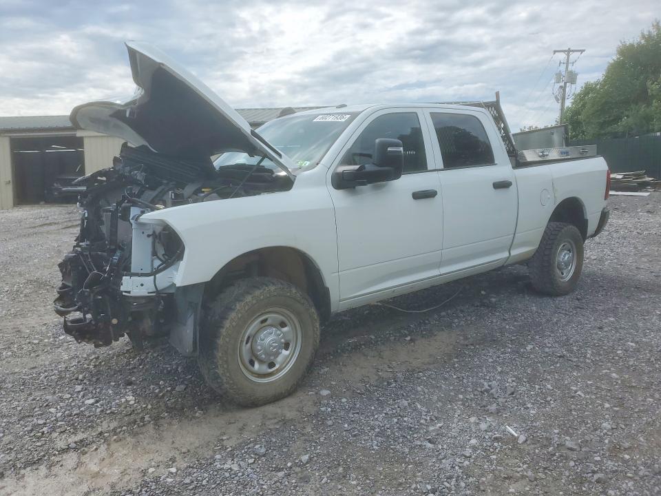 2024 Ram 2500 VIN 3C6UR5CJ9RG153243 COPART salvage auction — FRONT END, KY - CERTIFICATE OF TITLE (P), sold $13,600 on 2026-07-28 (photo 1)
