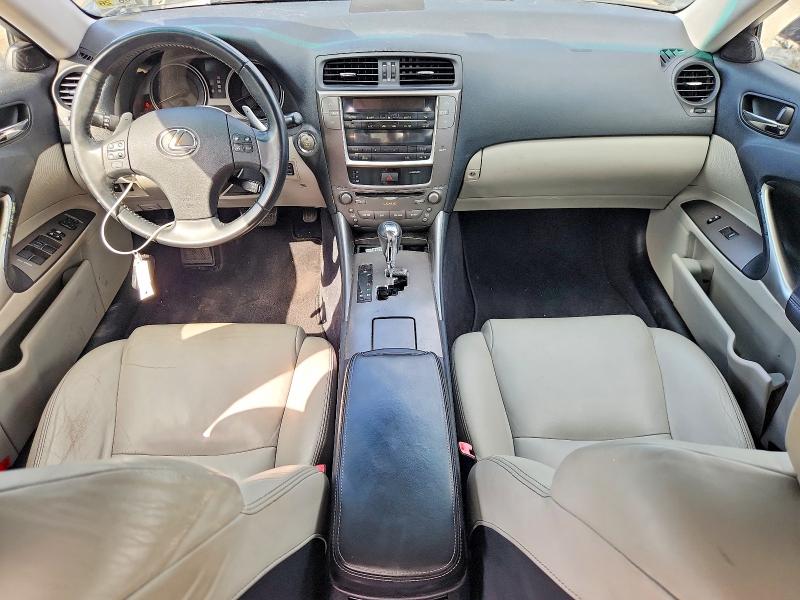 2010 Lexus Is VIN JTHBF5C20A5110700 COPART salvage auction — FRONT END, La - Cert Of Title-Salvage, sold $10 on 2026-07-23 (photo 9)