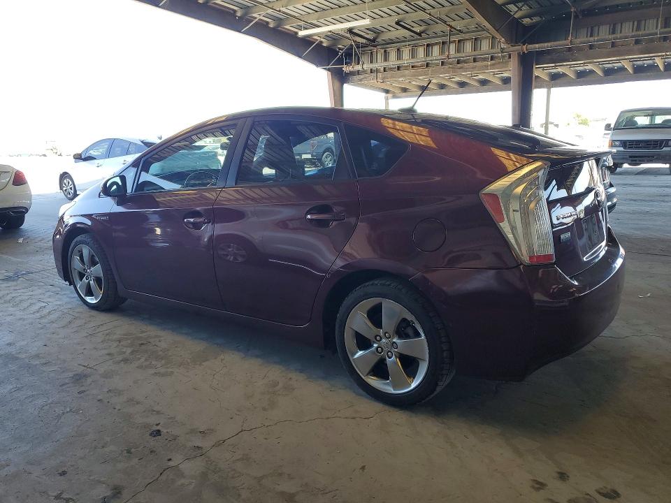 2013 Toyota Prius VIN JTDKN3DUXD5619772 COPART salvage auction — REAR END, CA - DLR/DIS/EXP ONLY SALVAGE TITLE, sold $2,850 on 2026-07-17 (photo 2)