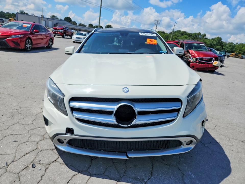 2015 Mercedes-benz Gla-klasse VIN WDCTG4GB4FJ136653 COPART salvage auction — STRIPPED, Tn - Certificate Of Title, sold $3,050 on 2026-07-29 (photo 5)
