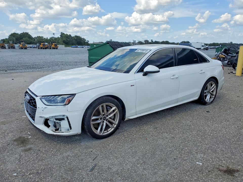 2023 Audi A4 VIN WAUDAAF47PN010761 — COPART salvage auction photo