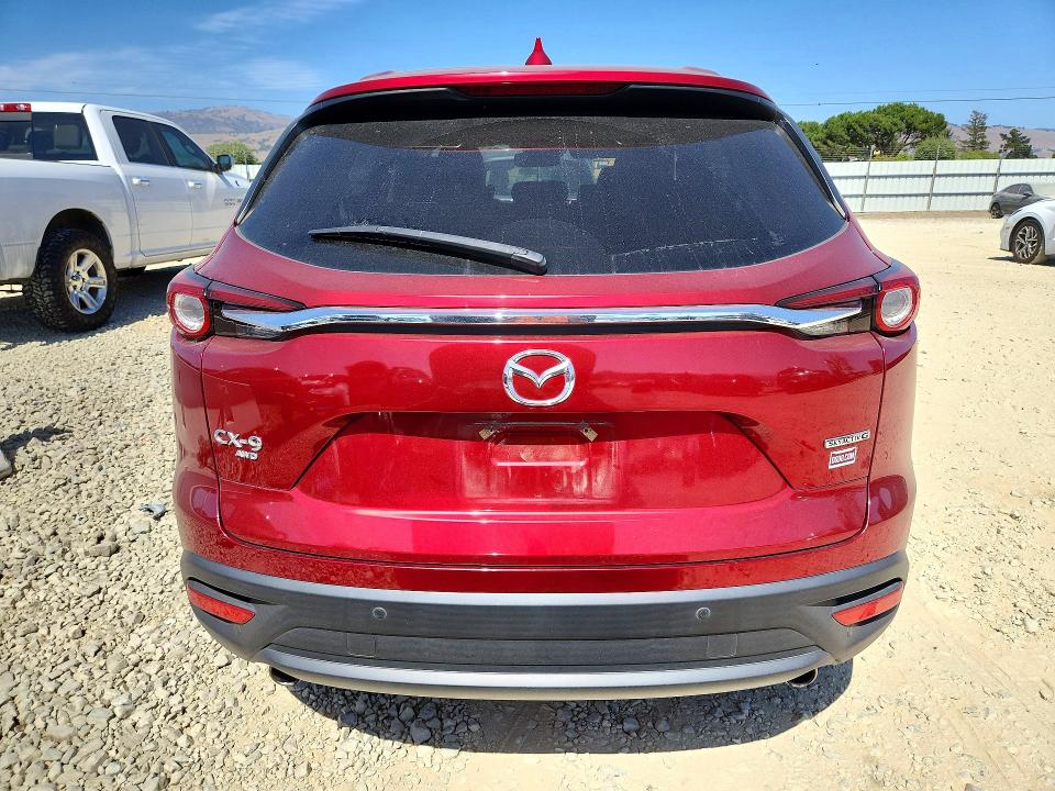 2021 Mazda Cx-9 VIN JM3TCBCY6M0520752 COPART salvage auction — SIDE, Ca - Salvage Certificate, sold $4,800 on 2026-07-09 (photo 6)