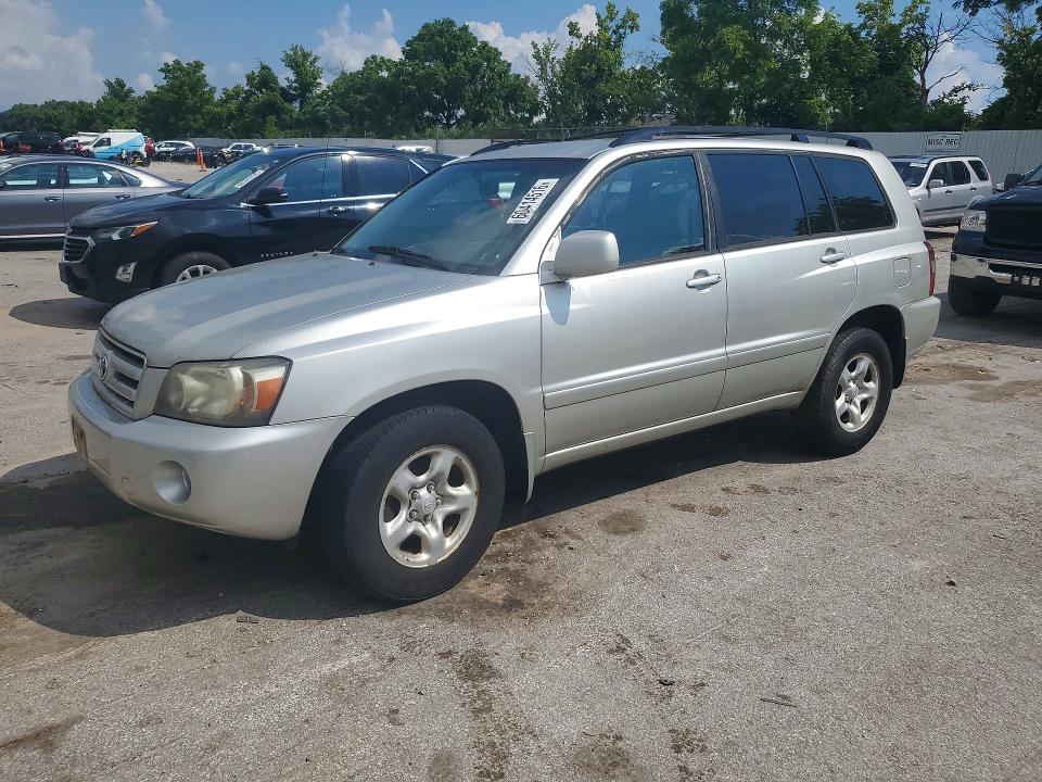 2005 Toyota Highlander VIN JTEGD21A750109368 COPART salvage auction — MECHANICAL, Mo - Certificate Of Title, sold $375 on 2026-07-31 (photo 1)
