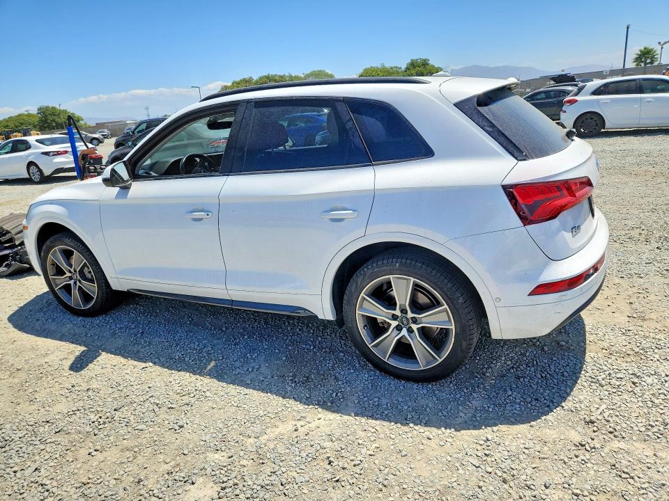 2019 Audi Q5 VIN WA1CNAFY0K2020283 COPART salvage auction — SIDE, Ca - Salvage Certificate, sold $4,150 on 2026-07-21 (photo 2)