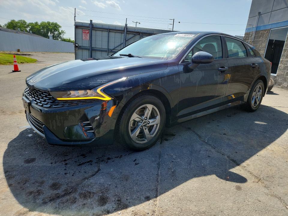 2023 Kia K5 VIN 5XXG14J28PG211393 COPART salvage auction — REAR END, IL - CERTIFICATE OF TITLE, sold $9,700 on 2026-07-20 (photo 1)