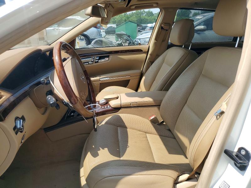 2010 Mercedes-benz S class VIN WDDNG8GB6AA350287 COPART salvage auction — REAR END, NY - MV-907A SALVAGE CERTIFICATE, sold $3,900 on 2026-08-04 (photo 7)