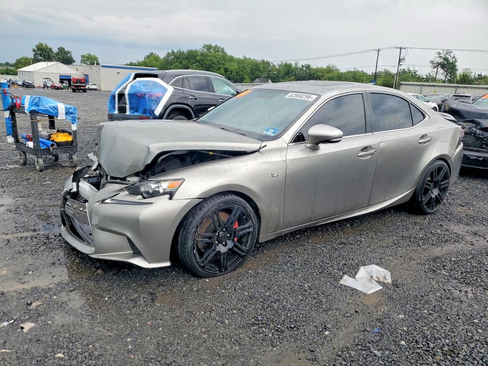 2016 Lexus Is VIN JTHCM1D2XG5012073 COPART salvage auction — FRONT END, Nj - Cert Of Title-Salvage, sold $375 on 2026-09-01 (photo 1)
