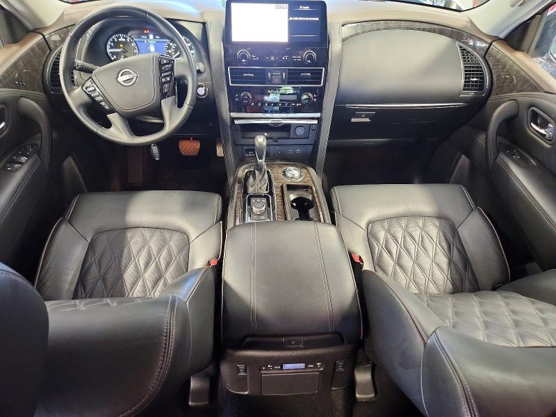 2023 Nissan Armada VIN JN8AY2DB4P9833752 COPART salvage auction — FRONT END, Salvage Title, sold $21,900 on 2026-08-27 (photo 8)