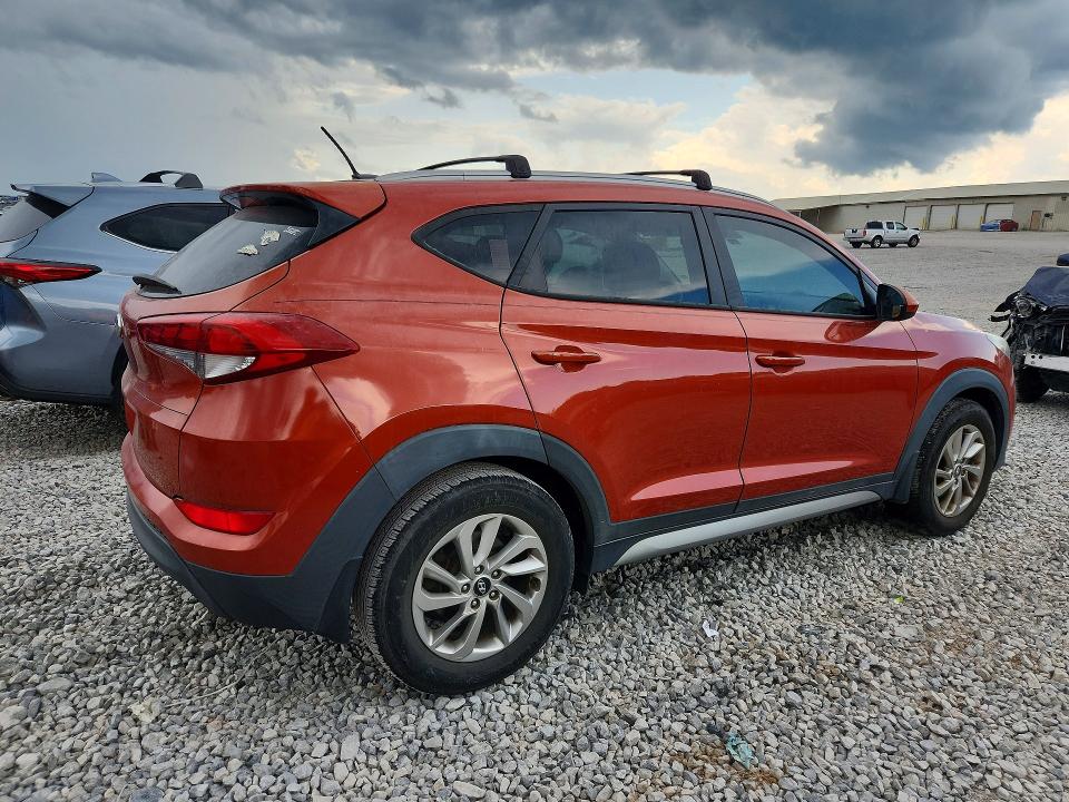 2017 Hyundai Tucson VIN KM8J33A46HU341353 COPART salvage auction — NORMAL WEAR, Fl - Certificate Of Title, sold $1,850 on 2026-07-21 (photo 3)