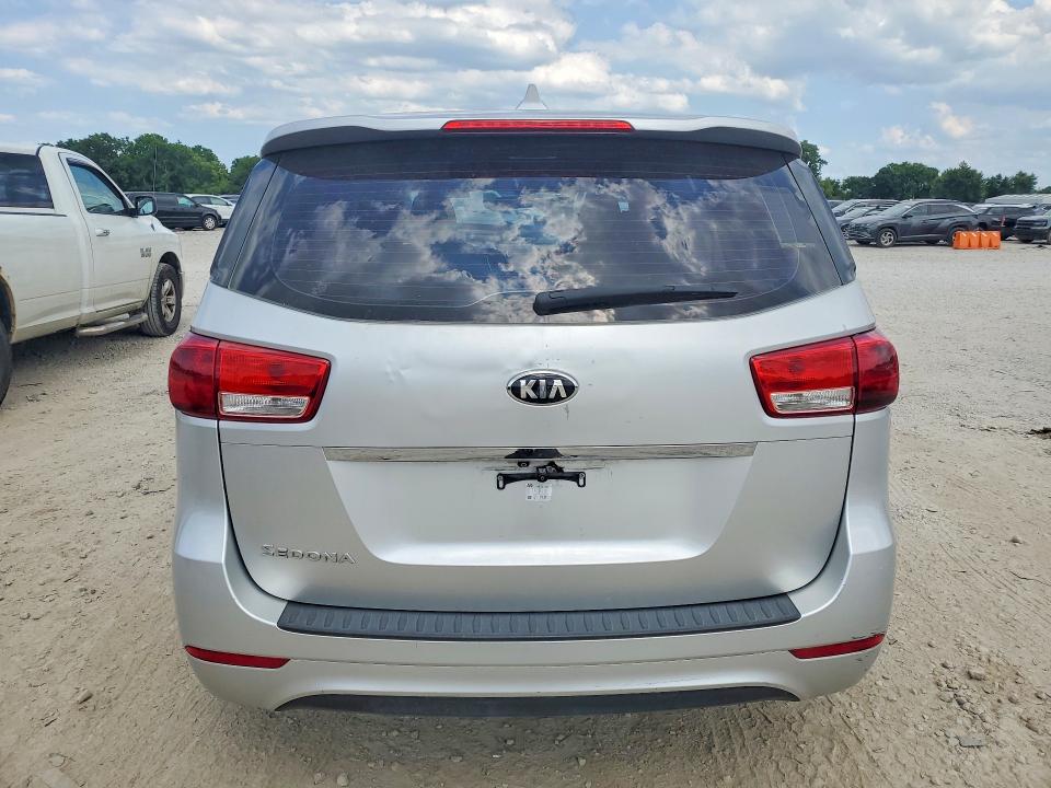 2017 Kia SEDONA VIN KNDMA5C18H6261174 COPART salvage auction — FRONT END, Oh - Certificate Of Title (P), sold $3,800 on 2026-07-21 (photo 6)