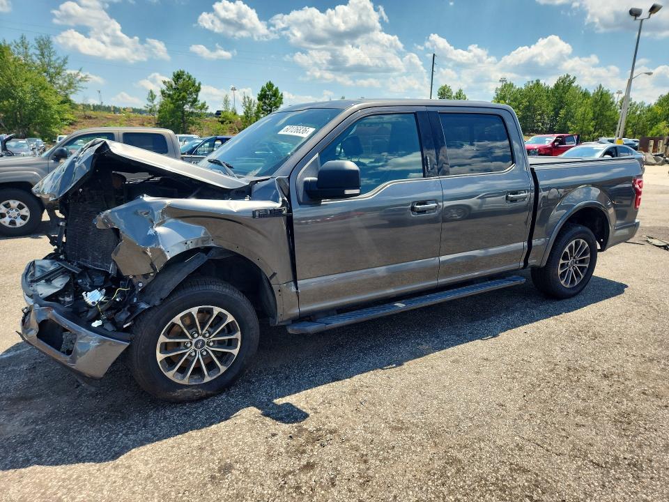 2018 Ford F-150 VIN 1FTEW1CP9JKD64328 COPART salvage auction — FRONT END, Sc - Certificate Of Title, sold $6,500 on 2026-07-22 (photo 1)
