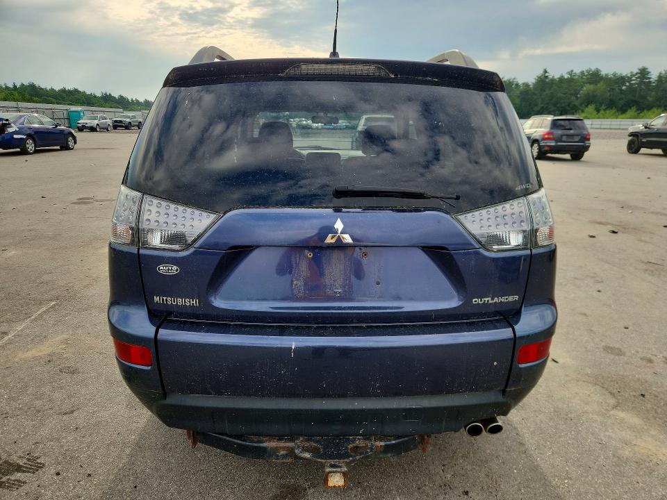 2007 Mitsubishi Outlander VIN JA4MT31X47U005222 COPART salvage auction — MINOR DENT/SCRATCHES, ME - CERTIFICATE OF TITLE, sold $225 on 2026-07-17 (photo 6)