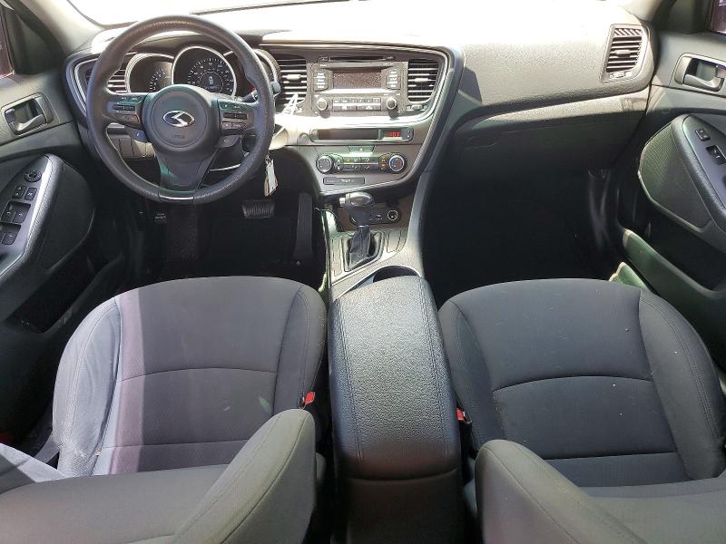 2015 Kia Optima VIN KNAGM4A70F5607966 COPART salvage auction — FRONT END, Fl - Cert Of Title Slvg Rebuildable, sold $400 on 2026-07-24 (photo 8)