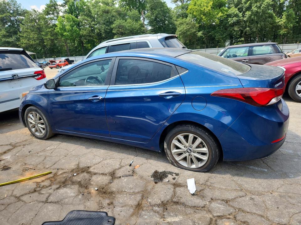 2015 Hyundai VIN KMHDH4AE6FU225967 COPART salvage auction — FRONT END, Ga - Cert Of Title-Salvage, sold $1,000 on 2026-07-24 (photo 2)