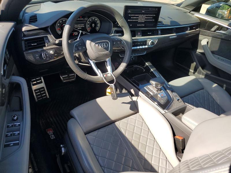 2024 Audi Rs5 VIN WAUW4GF58RN000190 COPART salvage auction — WATER/FLOOD, Nj - Cert Of Title-Salvage Flood, sold $18,200 on 2026-07-24 (photo 8)
