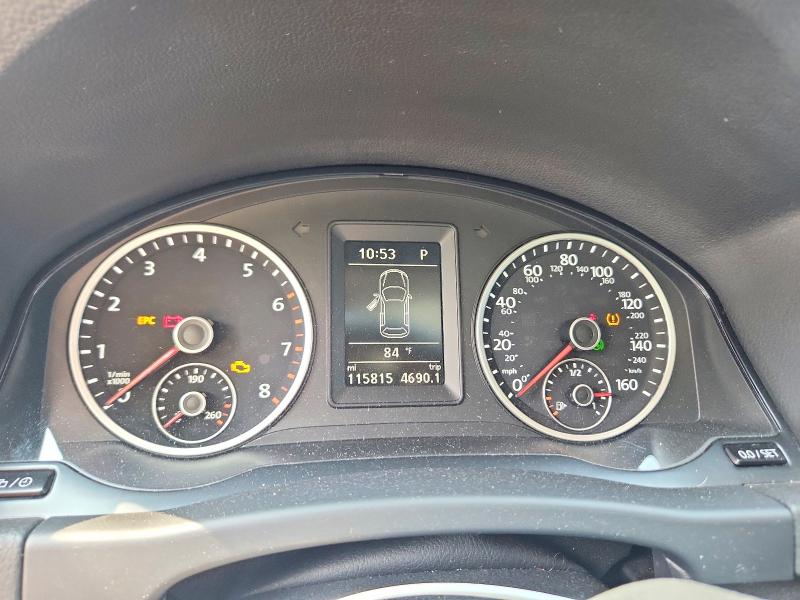 2015 Volkswagen Tiguan VIN WVGBV7AX5FW609889 COPART salvage auction — FRONT END, PA - CERTIFICATE OF SALVAGE, sold $1,600 on 2026-08-06 (photo 9)