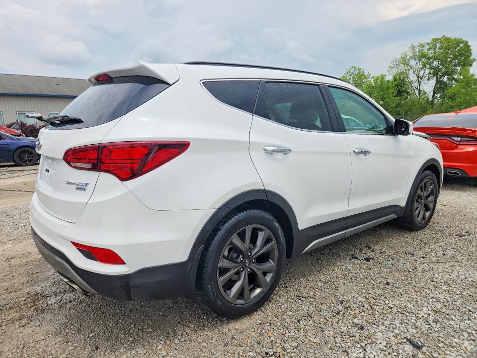 2018 Hyundai Santa fe VIN 5XYZW4LA1JG564284 COPART salvage auction — FRONT END, Ky - Cert Of Title-Salvage, sold $1,200 on 2026-07-30 (photo 3)