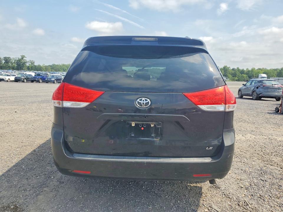 2014 Toyota Sienna VIN 5TDKK3DC4ES472764 COPART salvage auction — FRONT END, Va - Cert Of Title - Salvage, sold $2,600 on 2026-07-22 (photo 6)