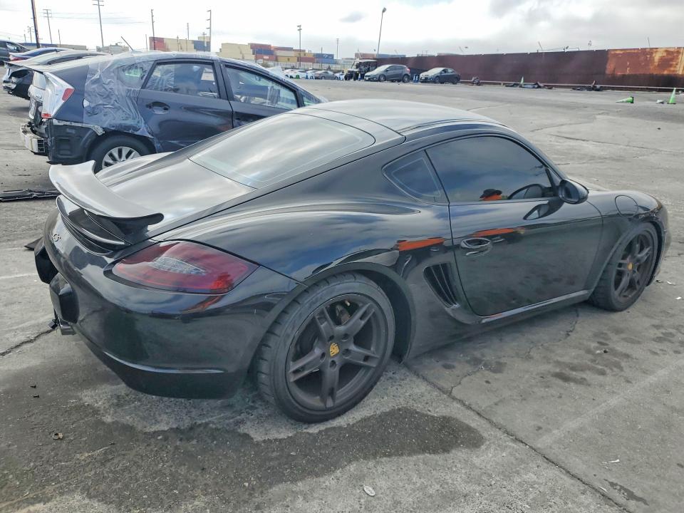 2006 Porsche Cayman VIN WP0AB29826U780829 COPART salvage auction — SIDE, CA - SALVAGE CERTIFICATE, sold $6,000 on 2026-07-17 (photo 3)
