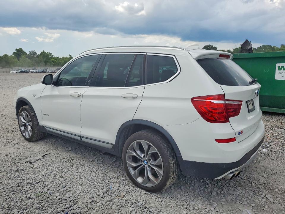 2017 BMW VIN 5UXWX9C52H0T09092 COPART salvage auction — FRONT END, Al - Cert Of Title-Salvage Title, sold $2,150 on 2026-07-28 (photo 2)