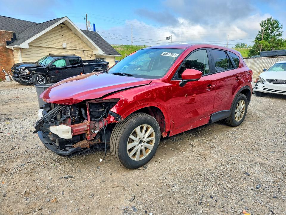 2014 Mazda Cx-5 VIN JM3KE4CY8E0355290 COPART salvage auction — FRONT END, OH - CERT OF TITLE-SALVAGE, sold $90 on 2026-07-29 (photo 1)