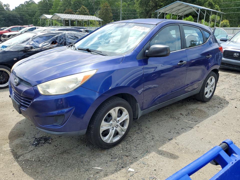 2011 Hyundai Tucson VIN KM8JT3AB6BU265199 COPART salvage auction — REAR END, GA - CERT OF TITLE-SALVAGE (P), sold $1,650 on 2026-07-20 (photo 1)