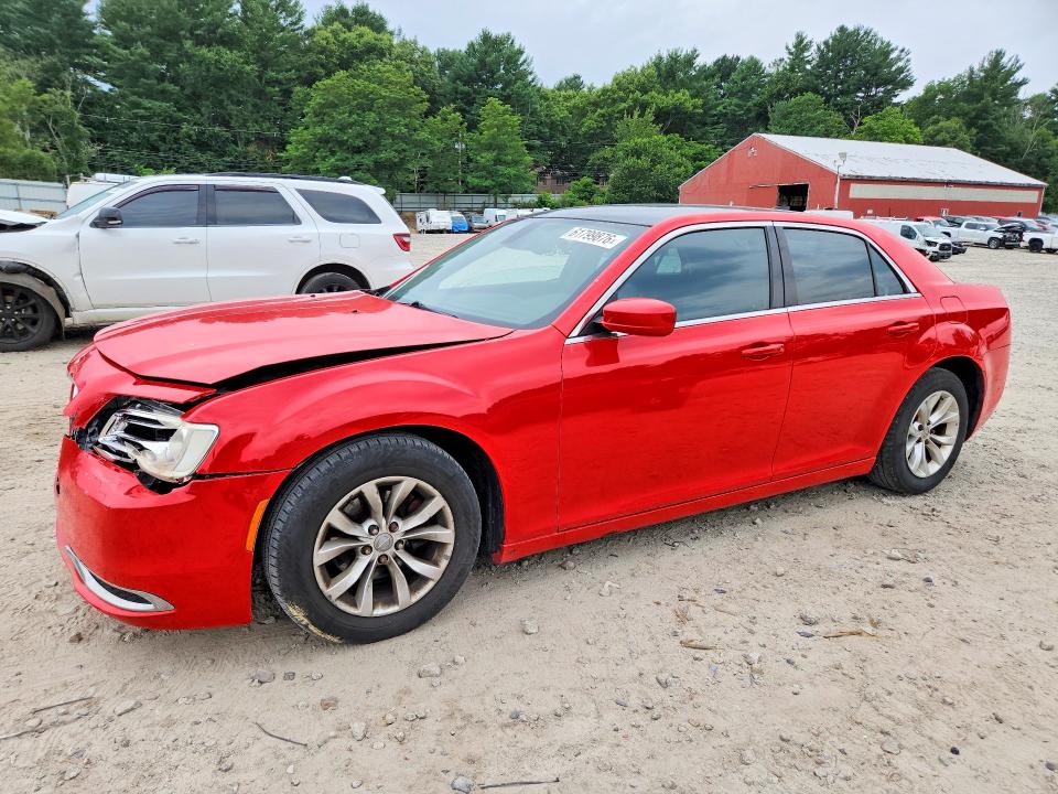 2015 Chrysler 300 VIN 2C3CCAAG6FH779547 COPART salvage auction — FRONT END, Ma - Certificate Of Title, sold $700 on 2026-07-30 (photo 1)