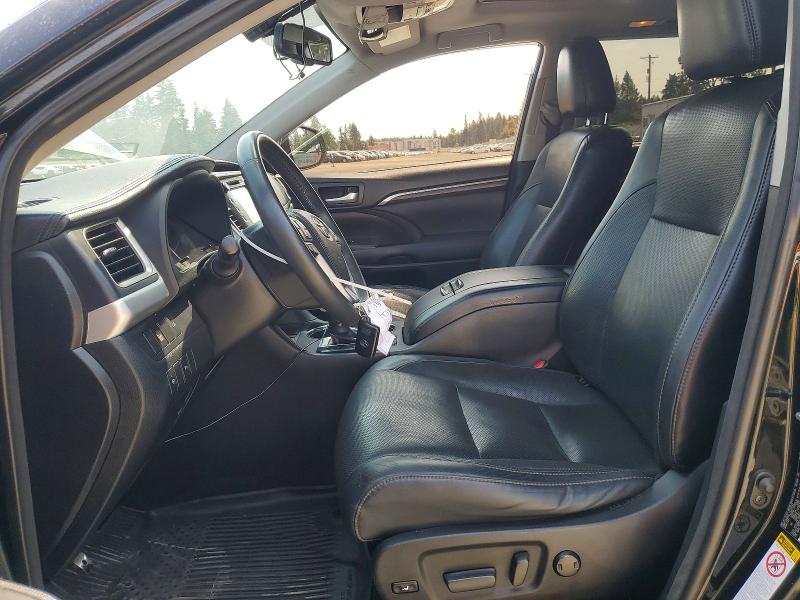 2016 Toyota VIN 5TDDCRFH6GS018603 COPART salvage auction — FRONT END, Salvage Title, sold $3,050 on 2026-07-31 (photo 7)