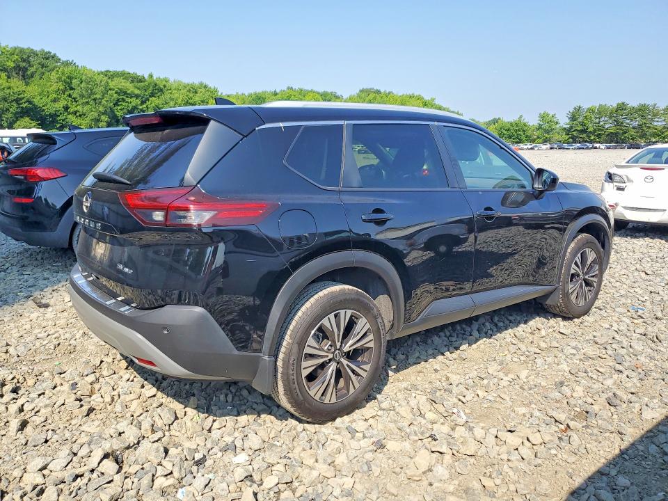 2023 Nissan Rogue VIN JN8BT3BB5PW353765 COPART salvage auction — FRONT END, Nj - Cert Of Title-Salvage, sold $7,900 on 2026-07-13 (photo 3)