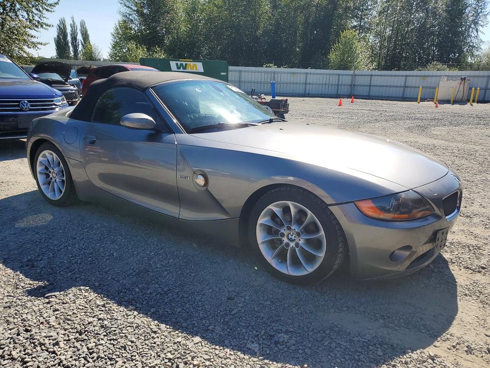 2004 BMW Z4 VIN 4USBT33474LS48700 COPART salvage auction — SIDE, Wa - Vehicle Cert Of Ownership-Titl, sold $3,300 on 2026-07-27 (photo 4)